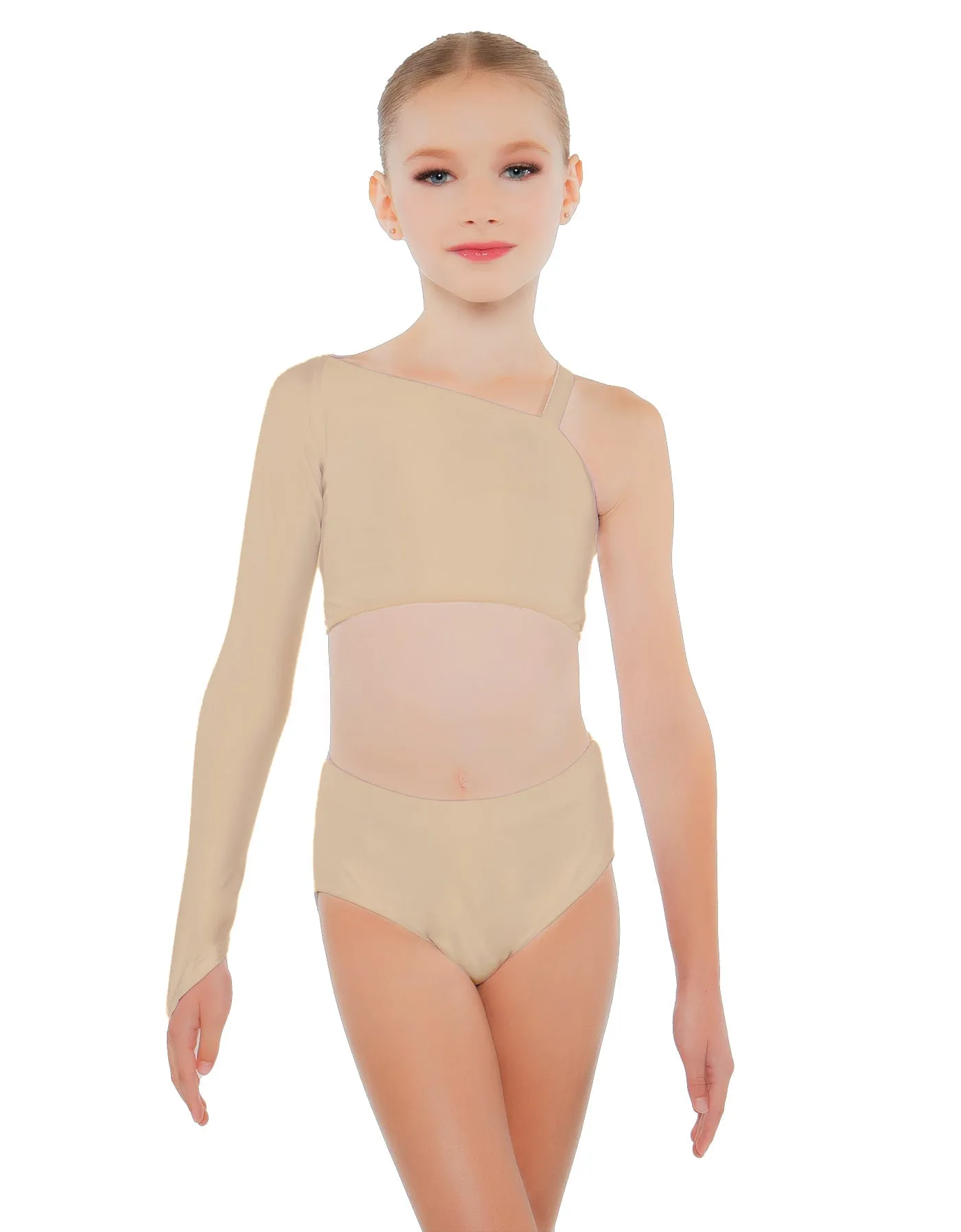 Solid Lycra High Waisted Brief