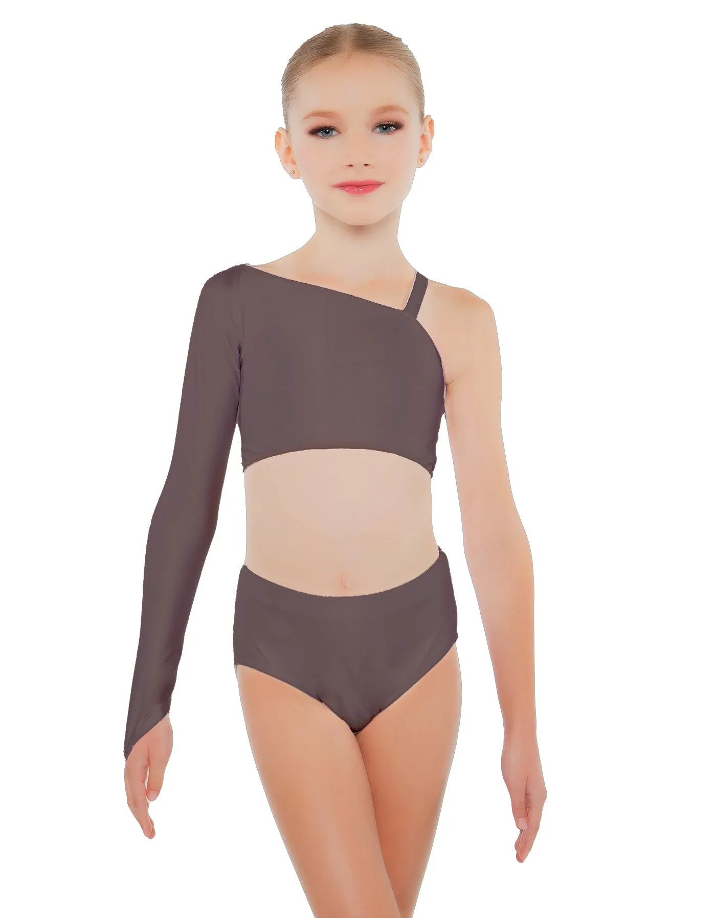 Solid Lycra High Waisted Brief