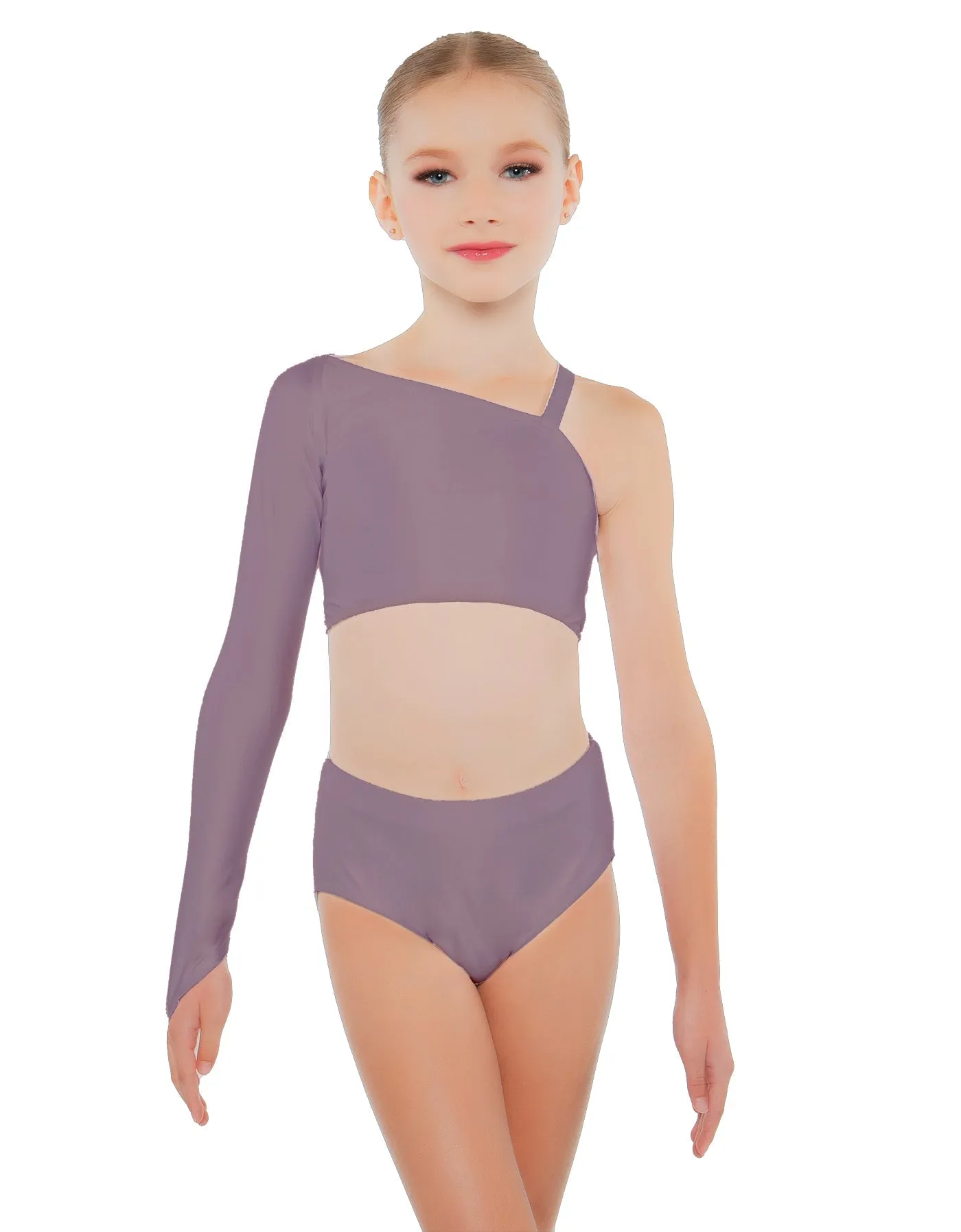 Solid Lycra High Waisted Brief