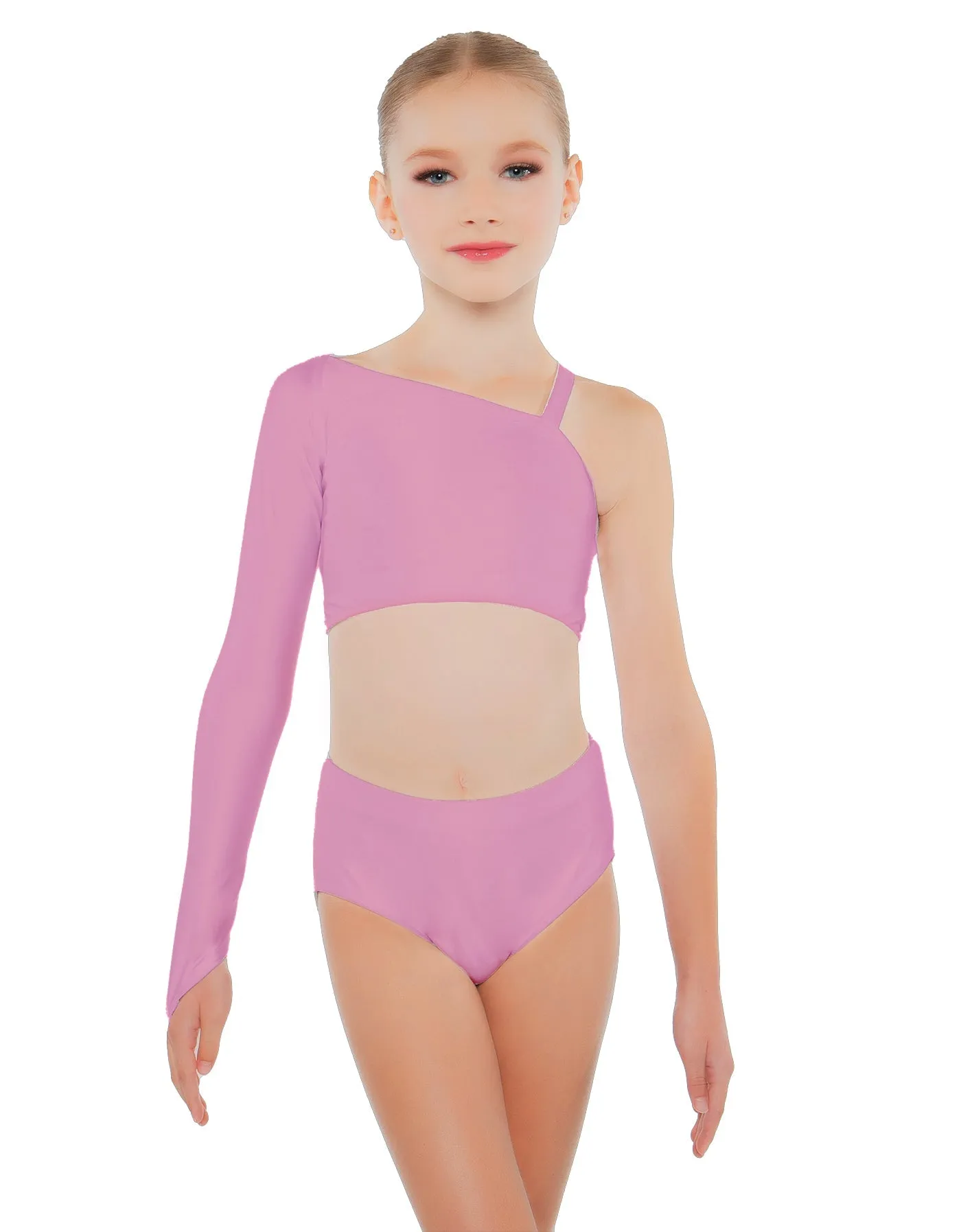 Solid Lycra High Waisted Brief
