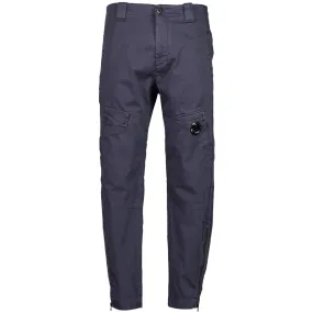 Stretch Satin Lens Utility Pants