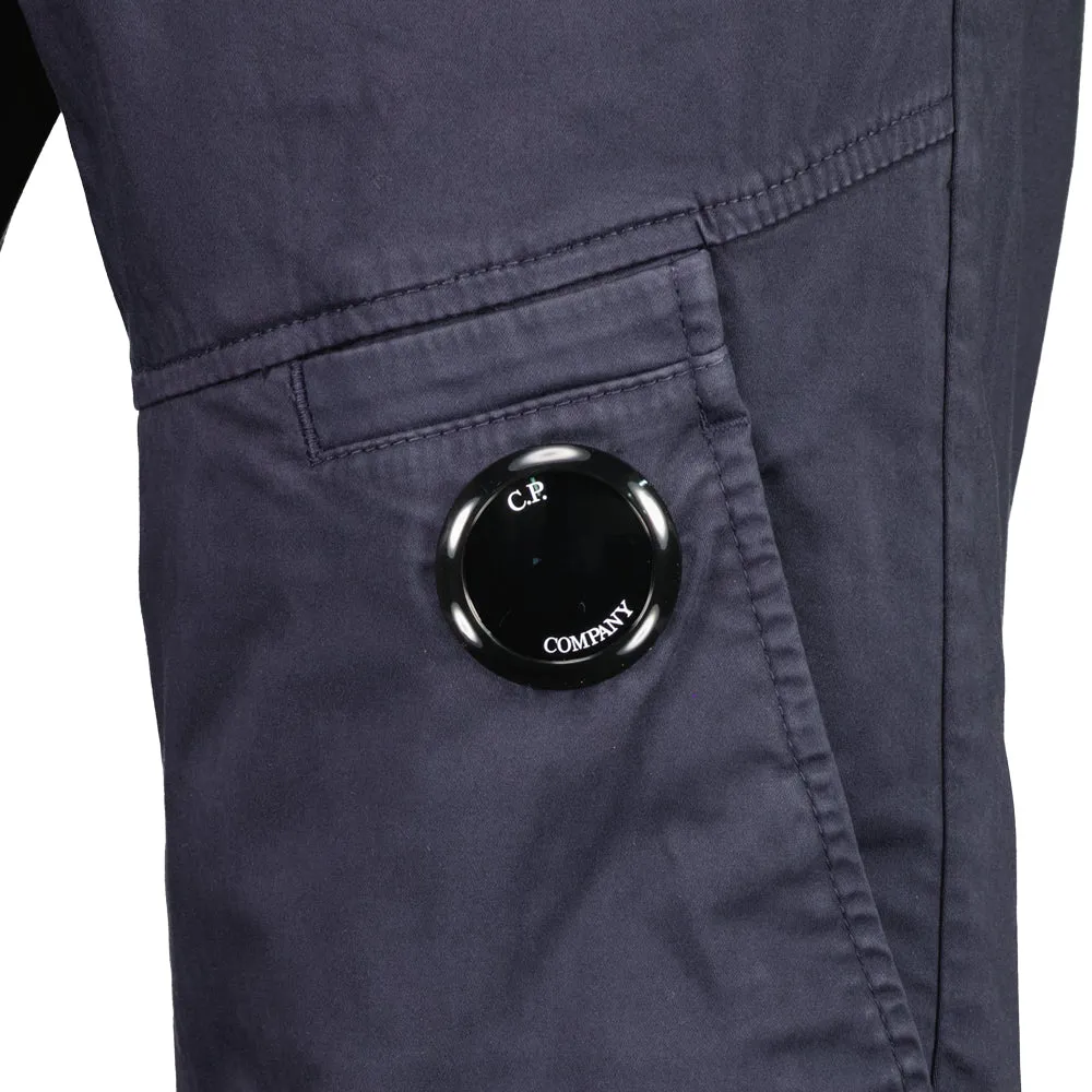 Stretch Satin Lens Utility Pants